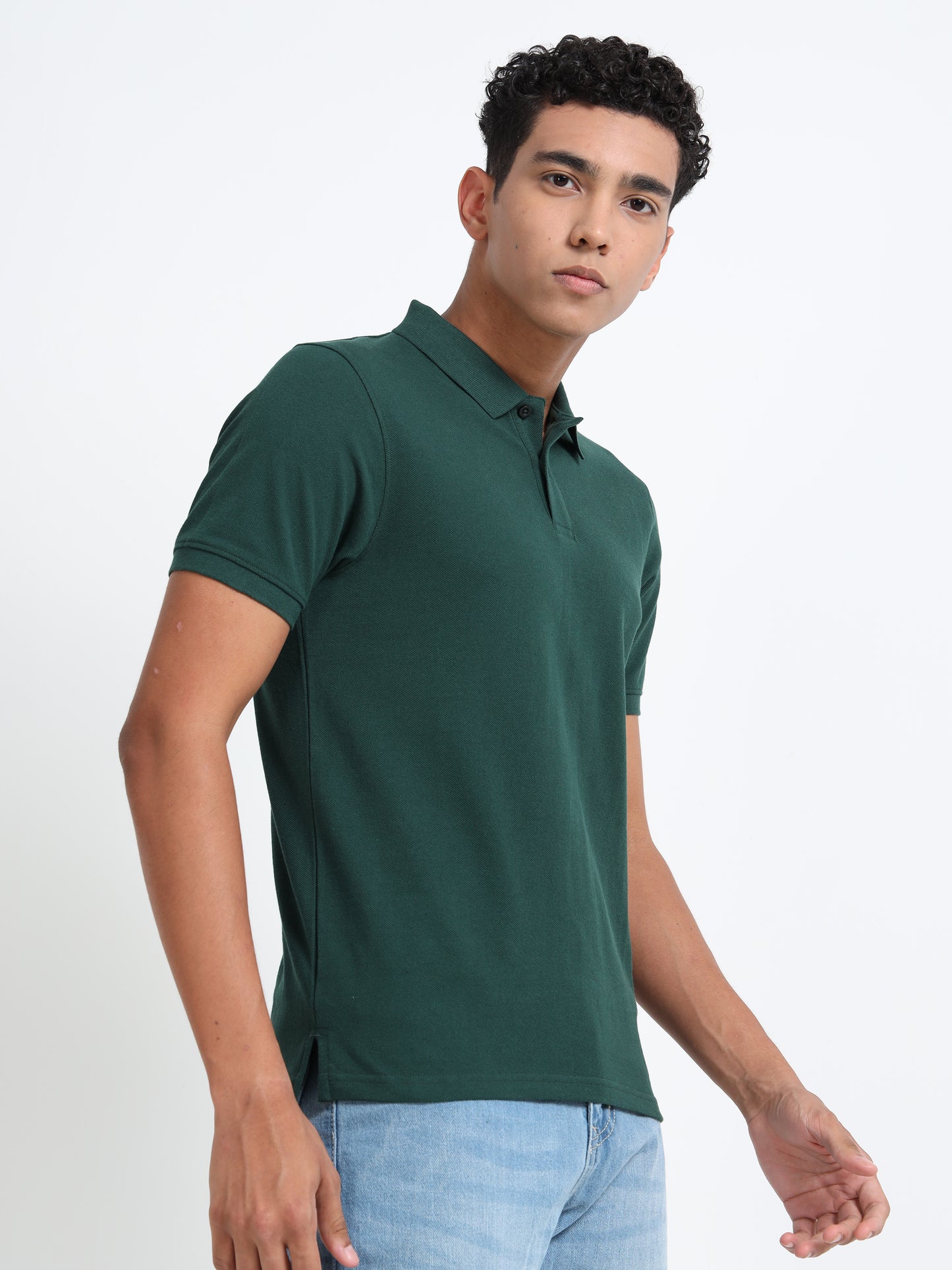Mens Blended Polo