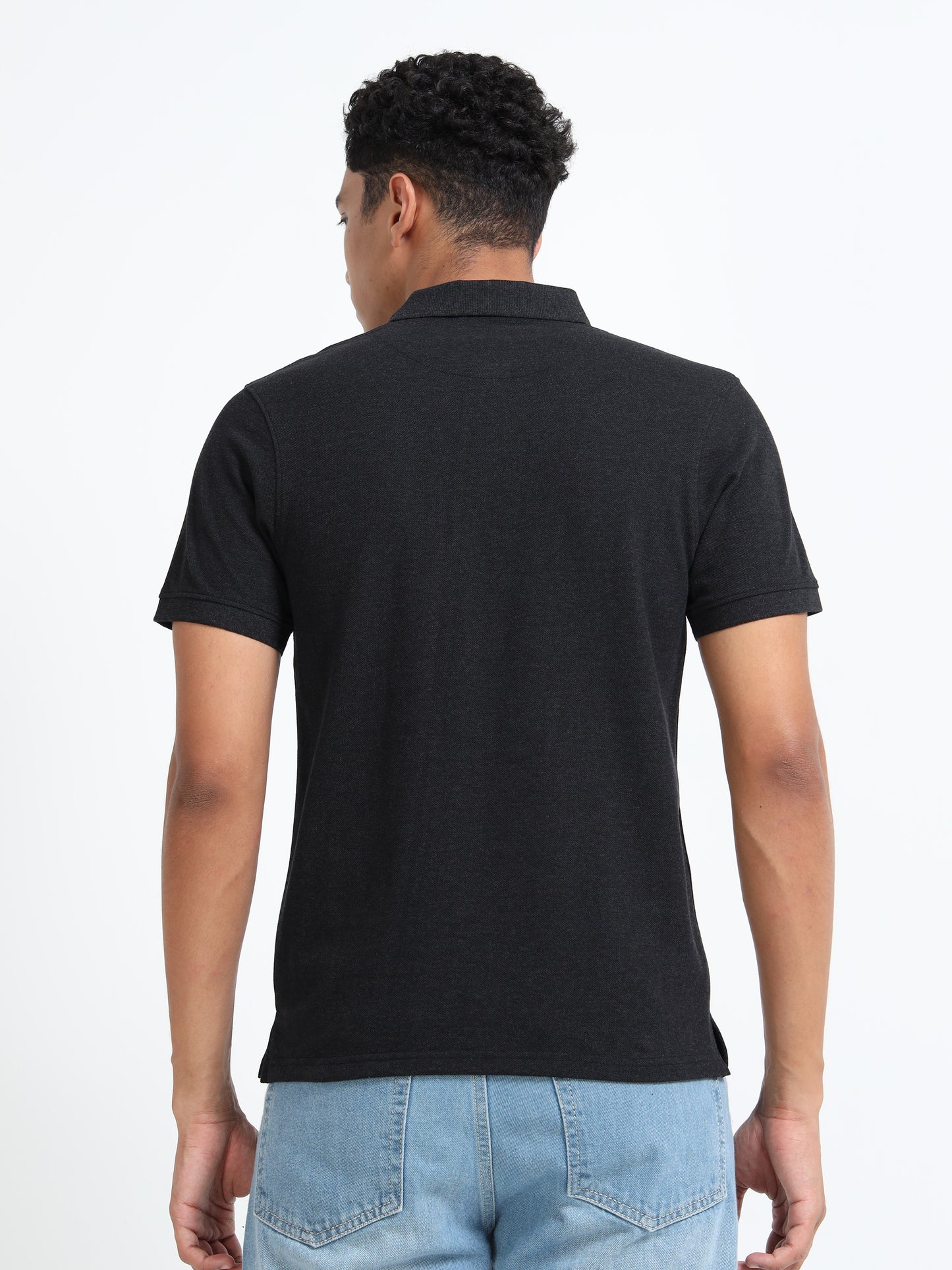 Mens Blended Polo