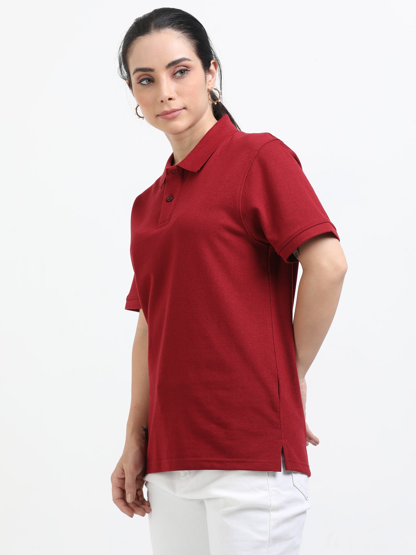 Womens Blended Polo