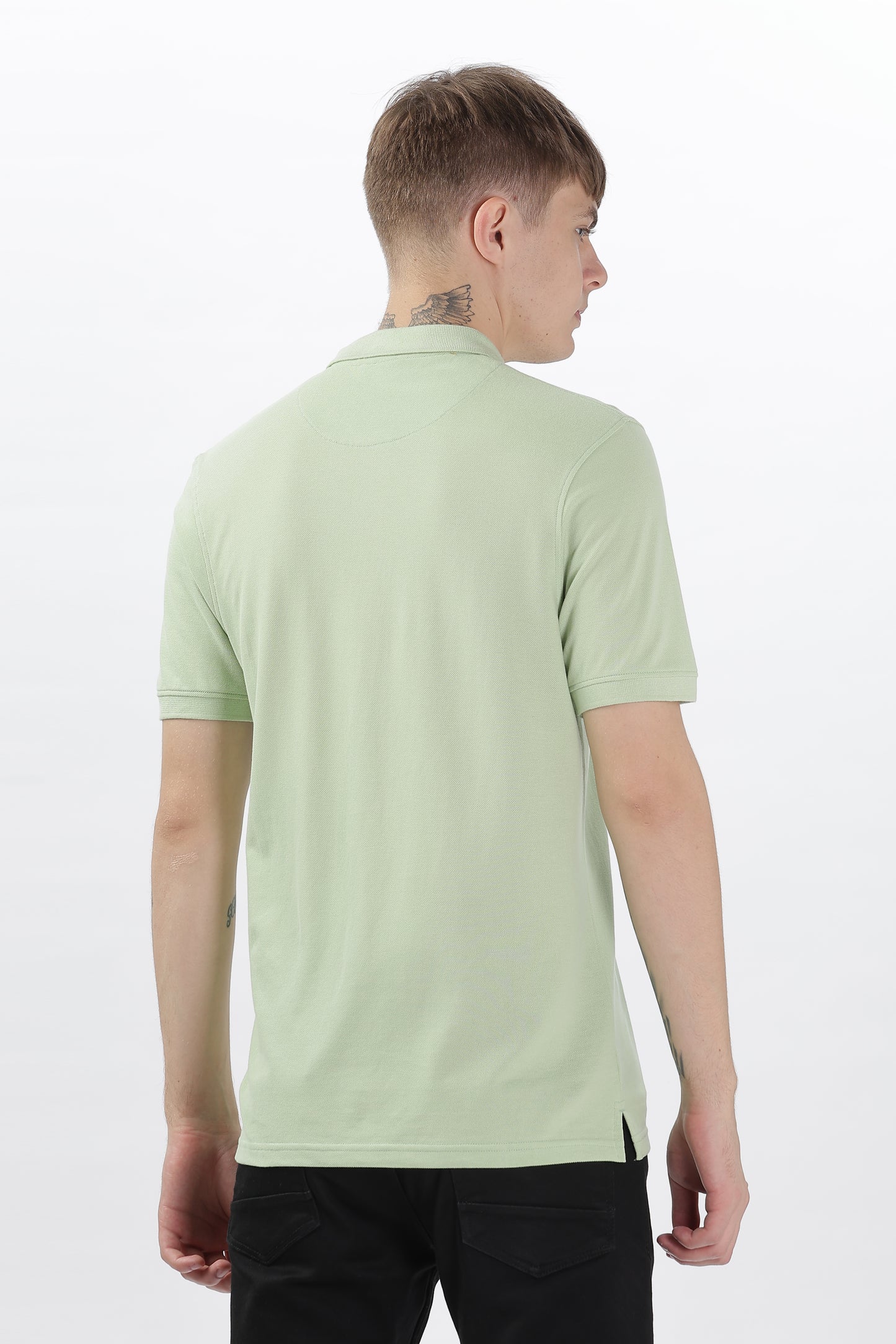 Mens Feathery Polo