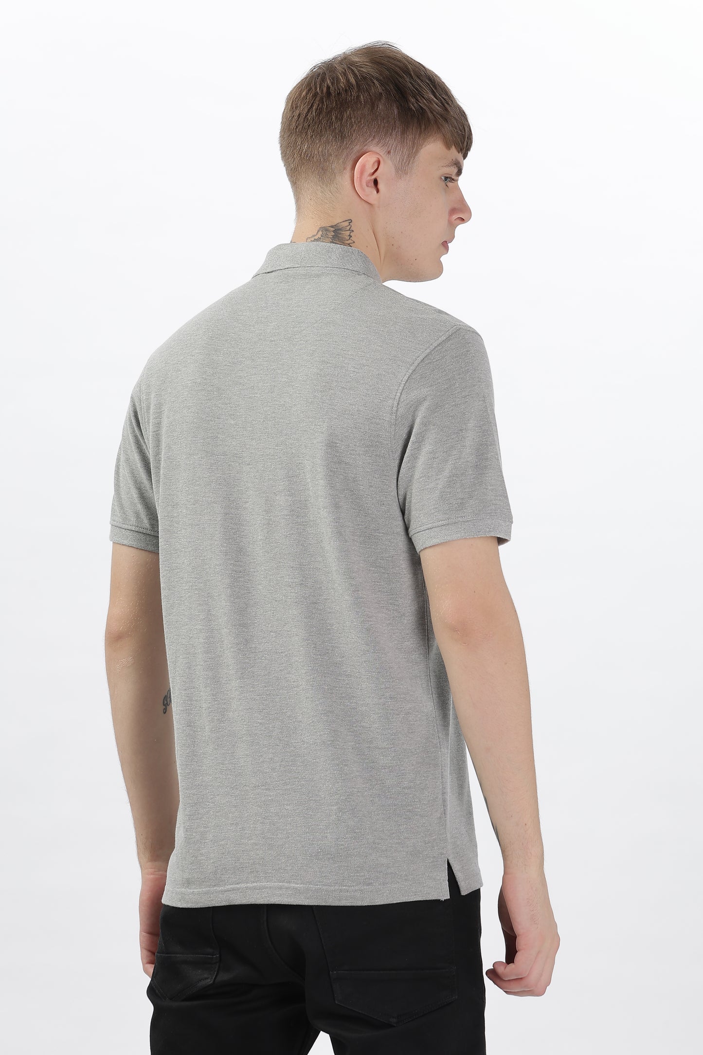 Mens Feathery Polo