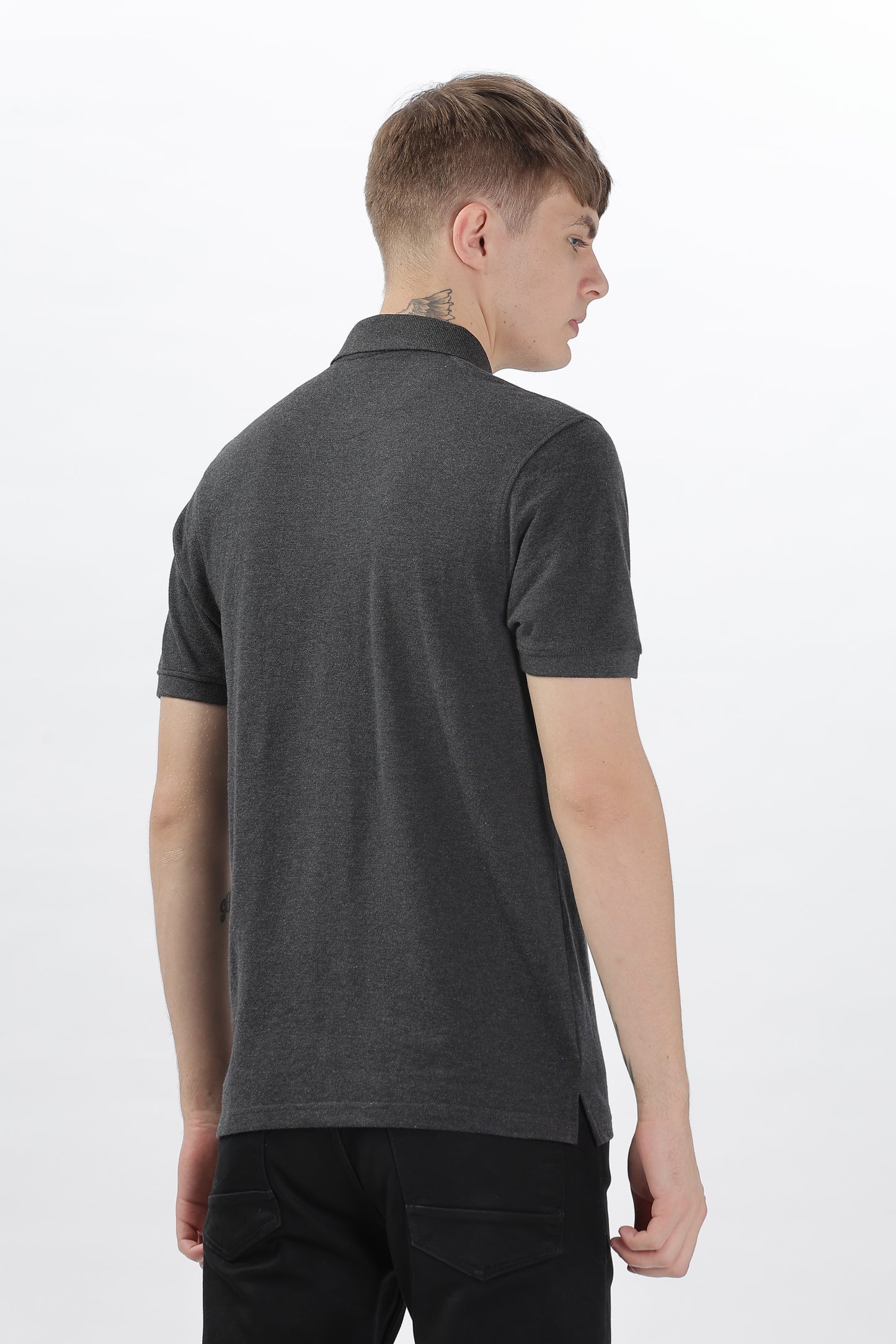 Mens Feathery Polo