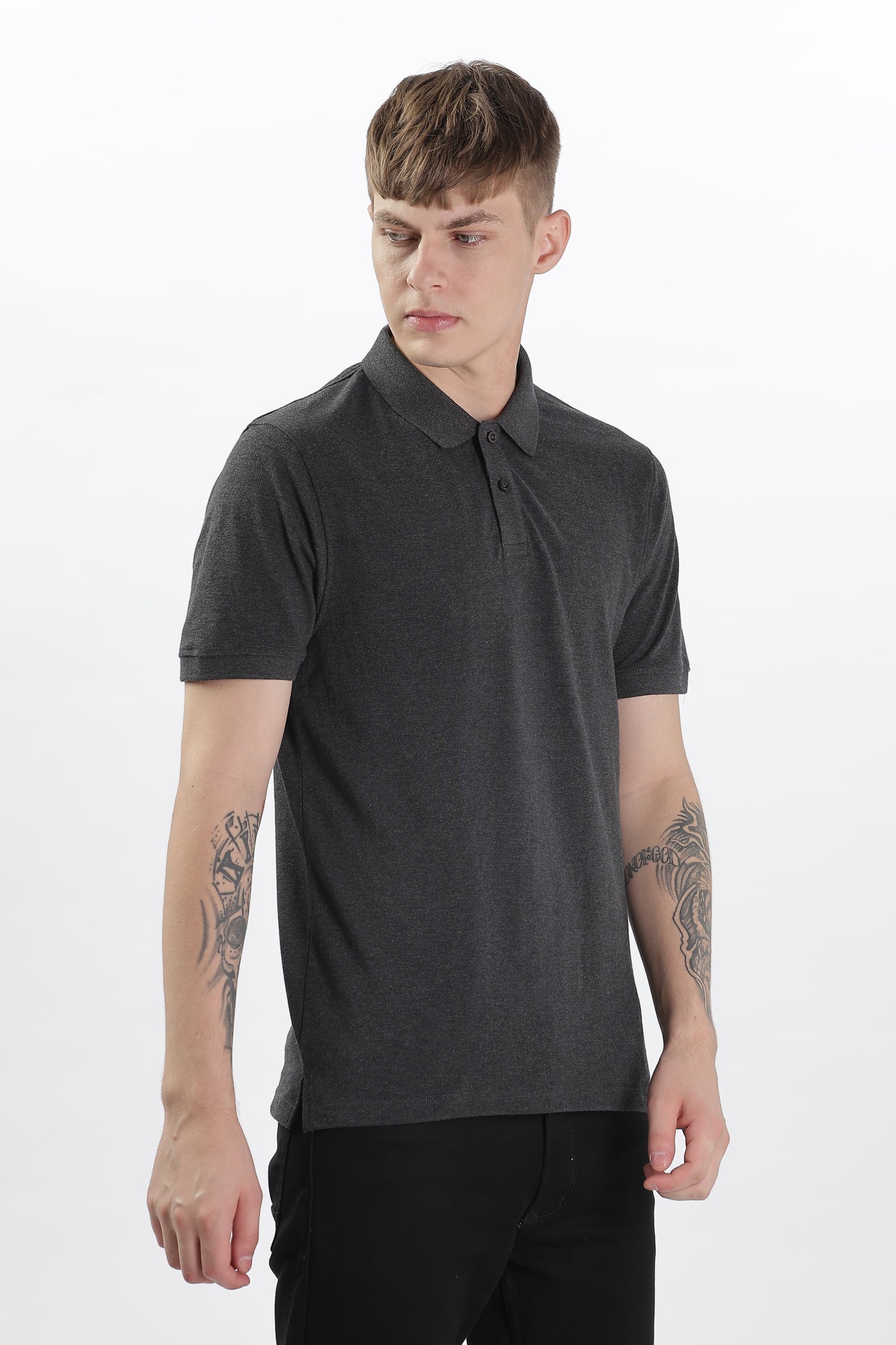 Mens Feathery Polo