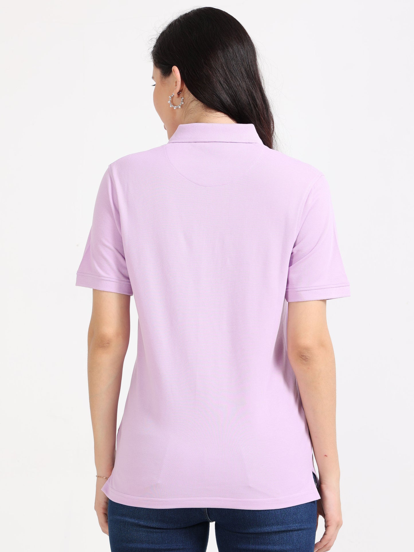Womens Feathery Polo