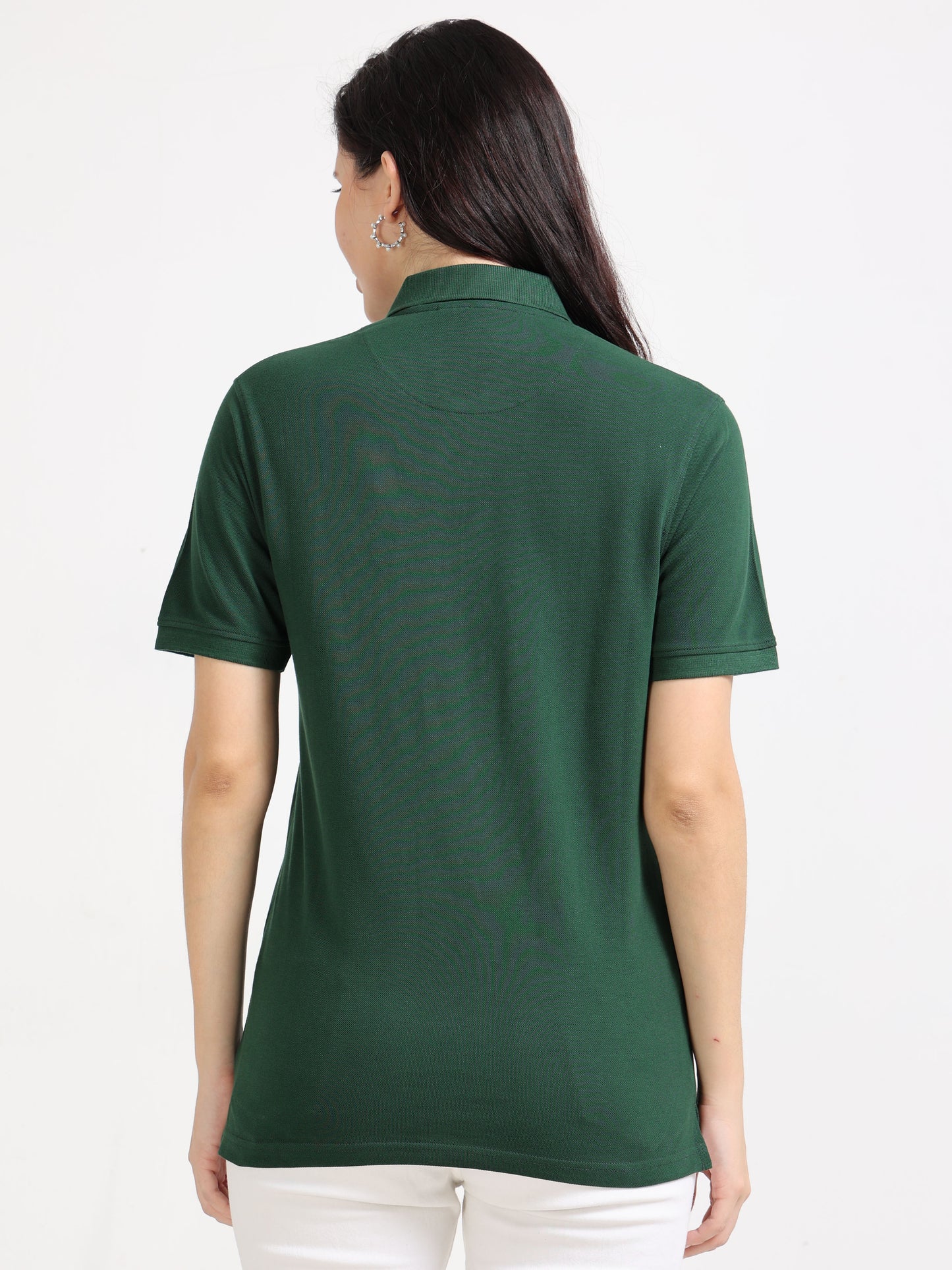 Womens Feathery Polo