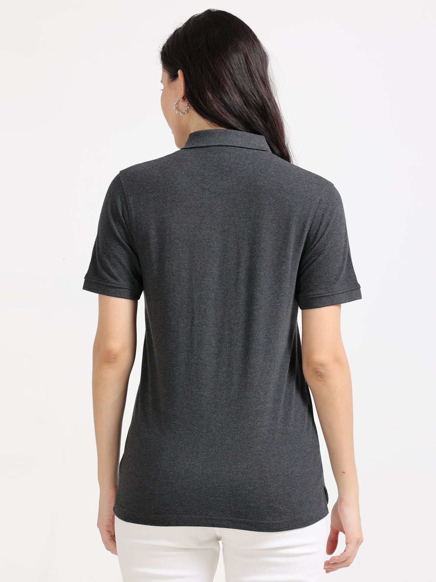 Womens Feathery Polo