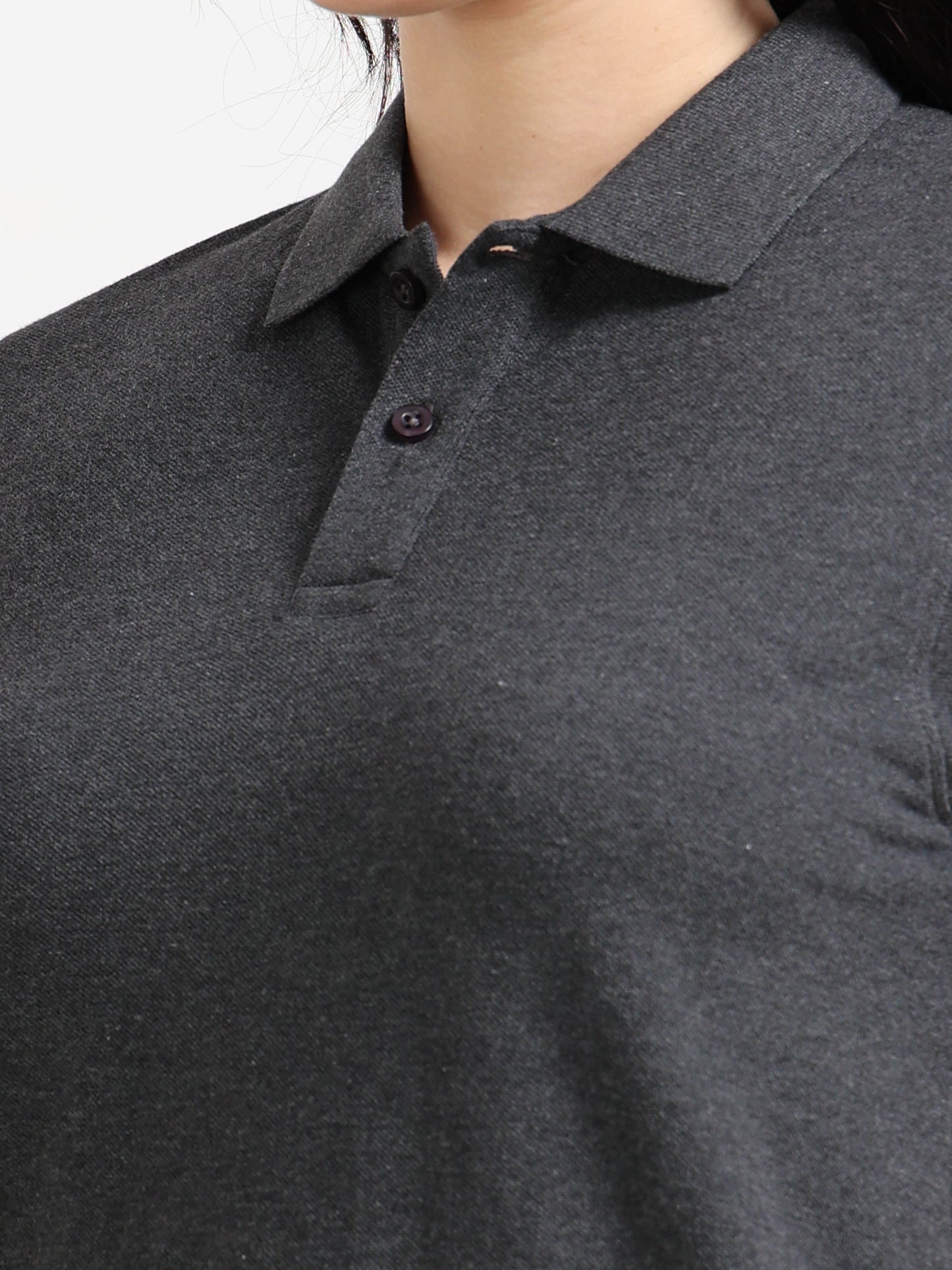 Womens Feathery Polo