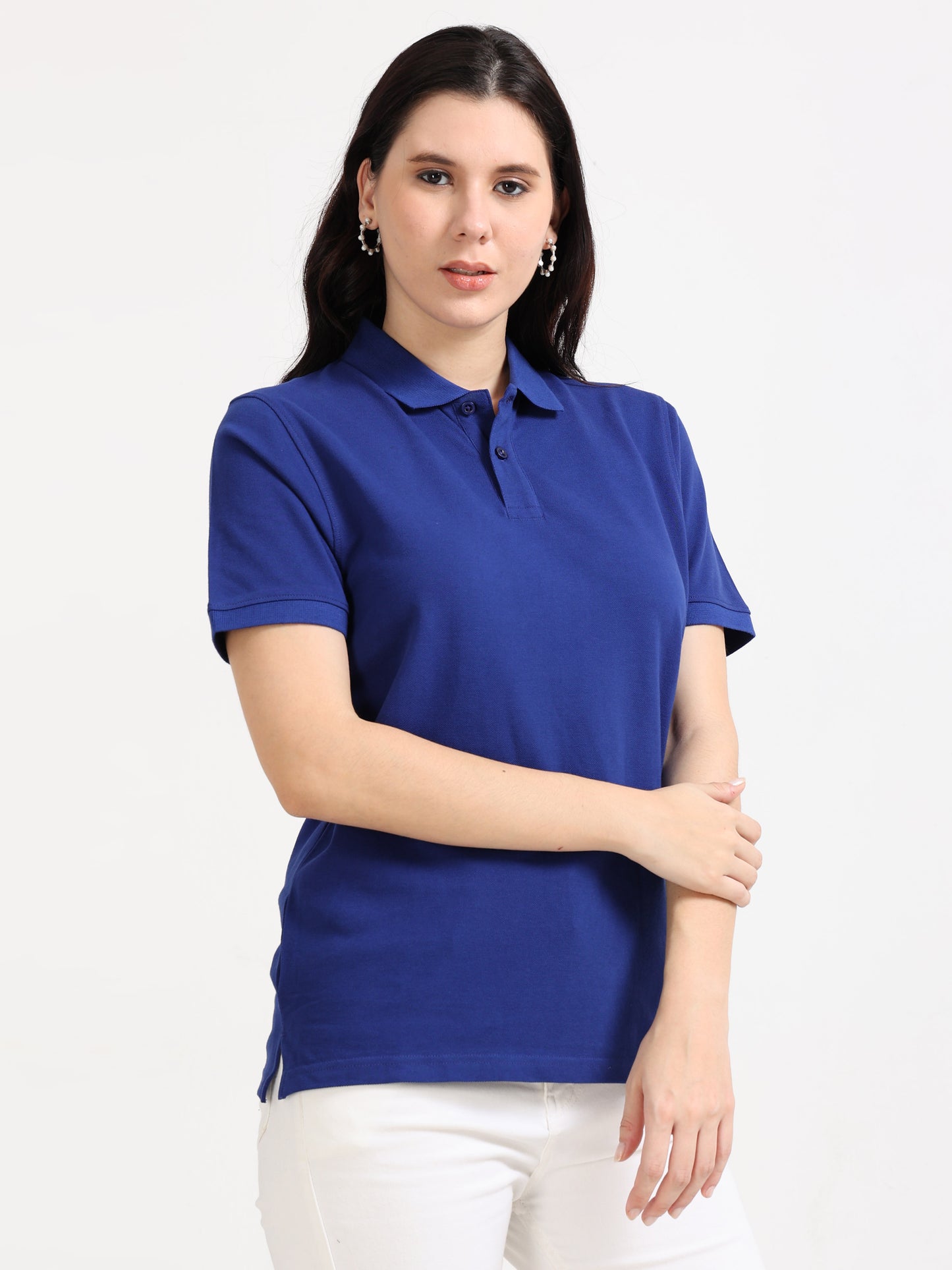 Womens Feathery Polo