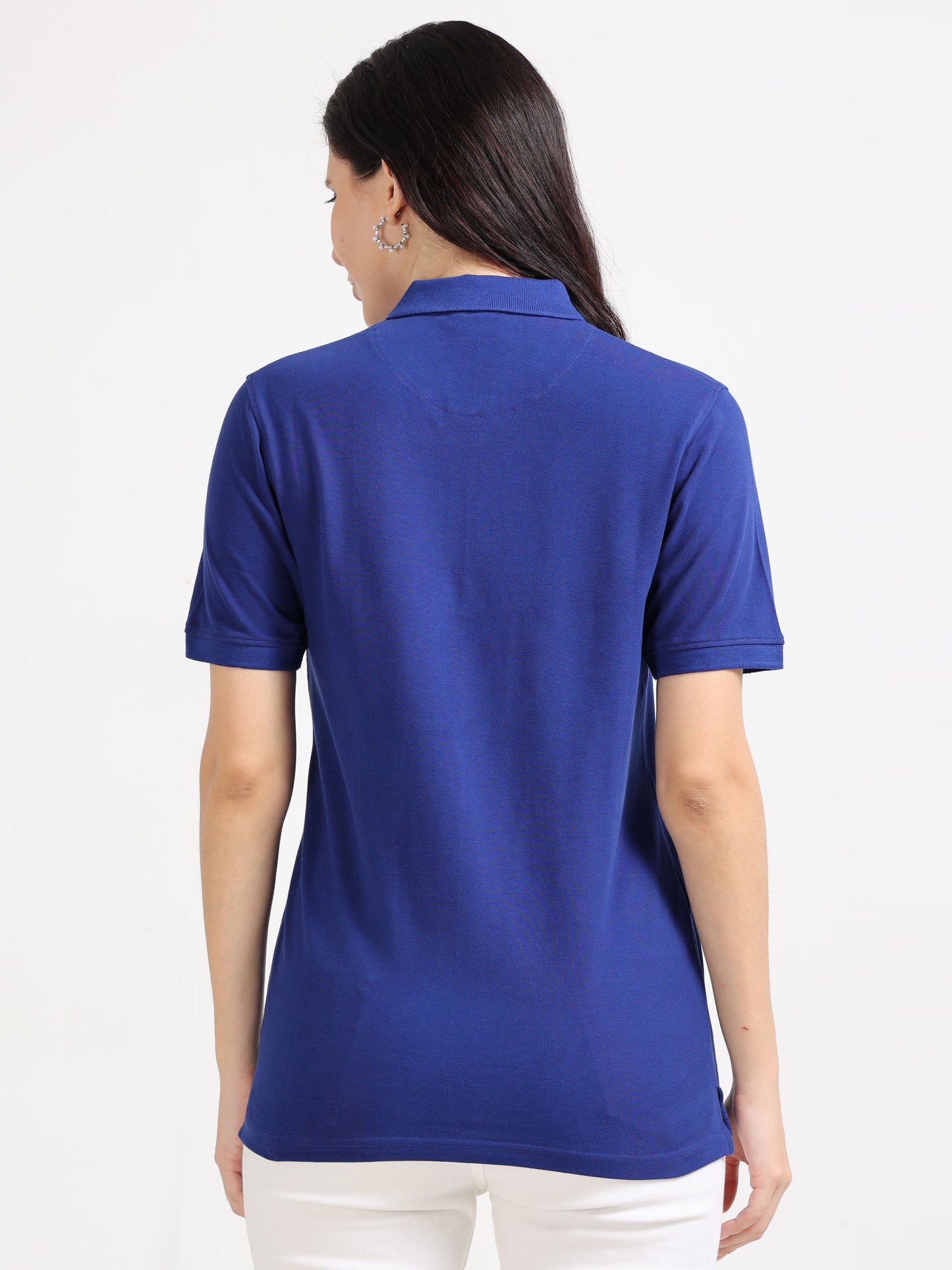 Womens Feathery Polo