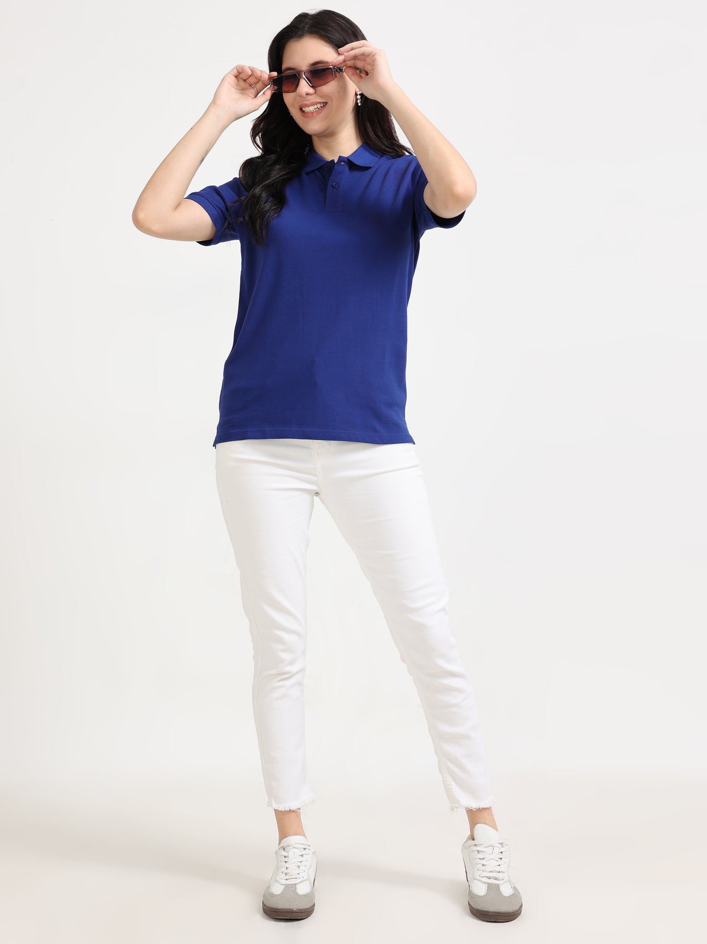 Womens Feathery Polo