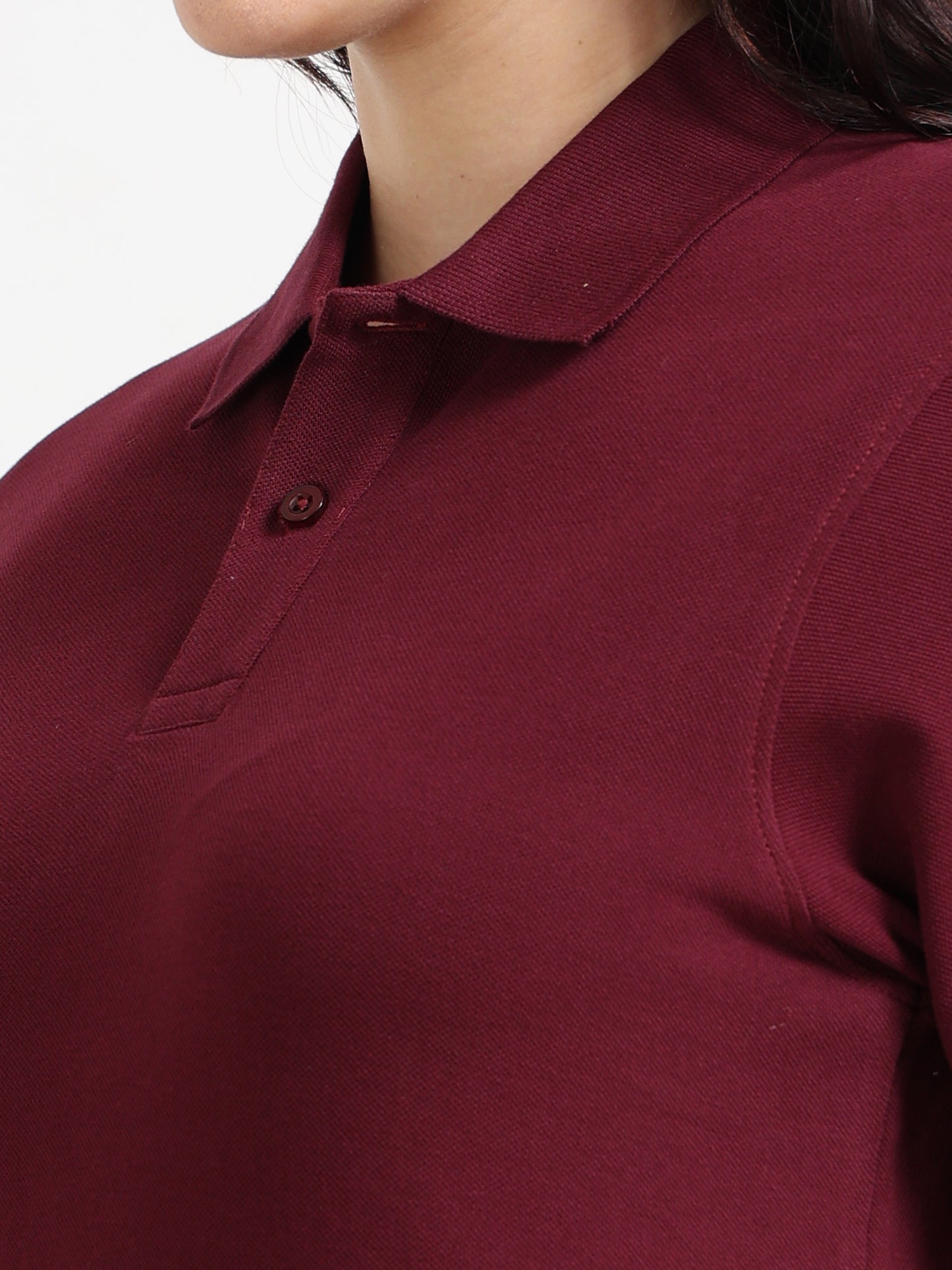 Womens Feathery Polo