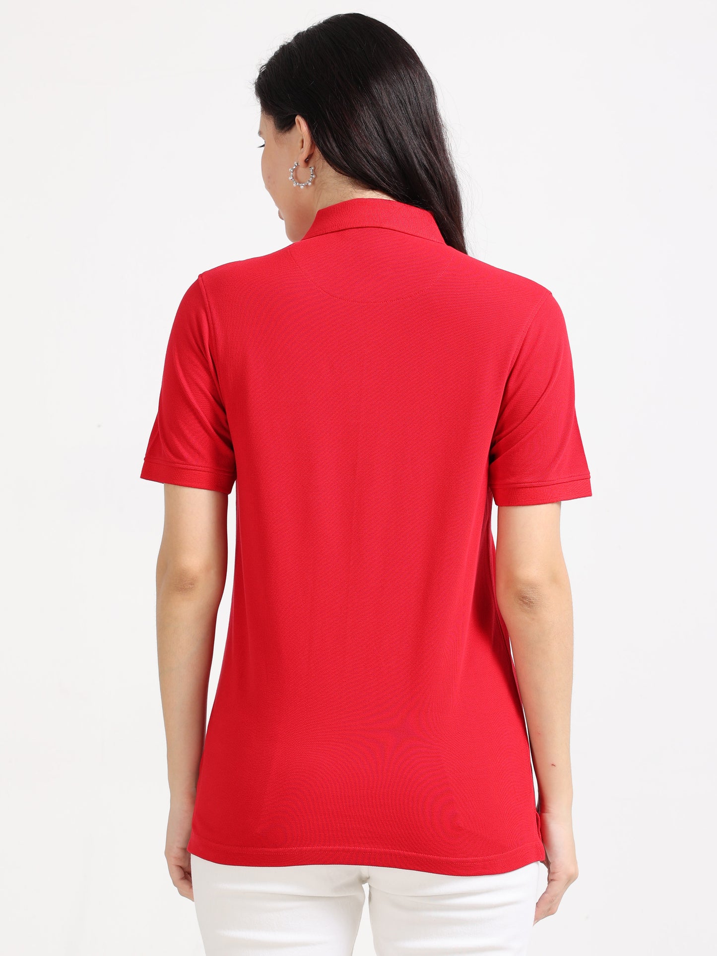 Womens Feathery Polo