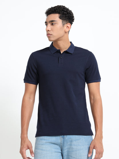 Mens Blended Polo