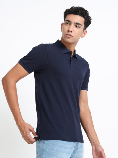 Mens Blended Polo