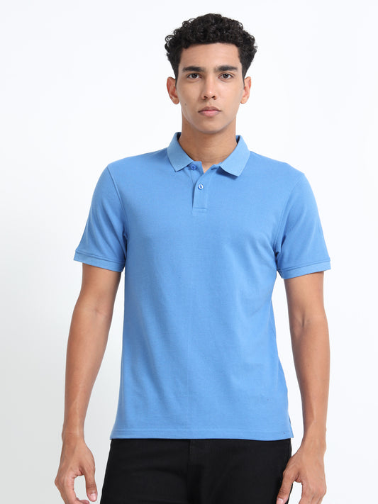 Mens Blended Polo