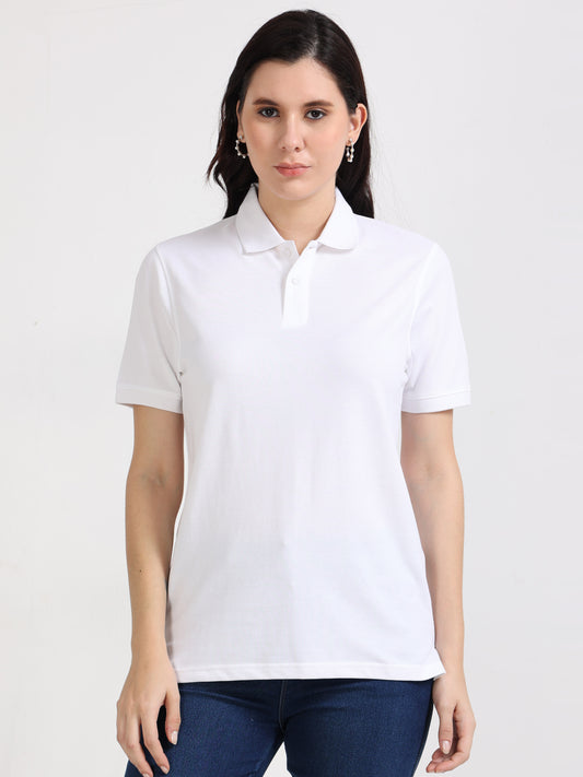 Womens Feathery Polo