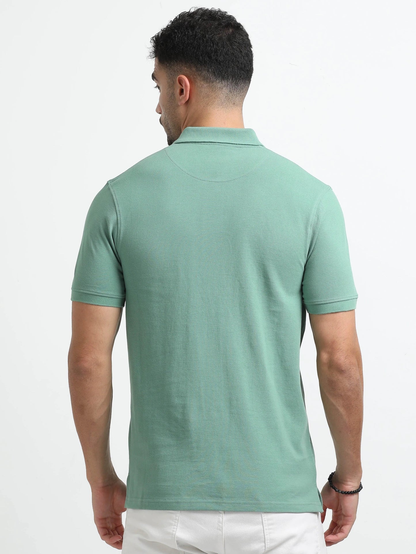 Men’s Comfort Cotton Polo T-Shirt - Olive Green | PallyWear