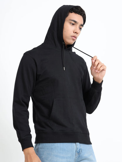 Men’s Cotton Hoodie - Black | PallyWear