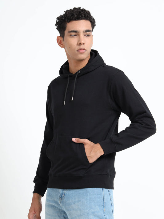 Men’s Cotton Hoodie - Black | PallyWear