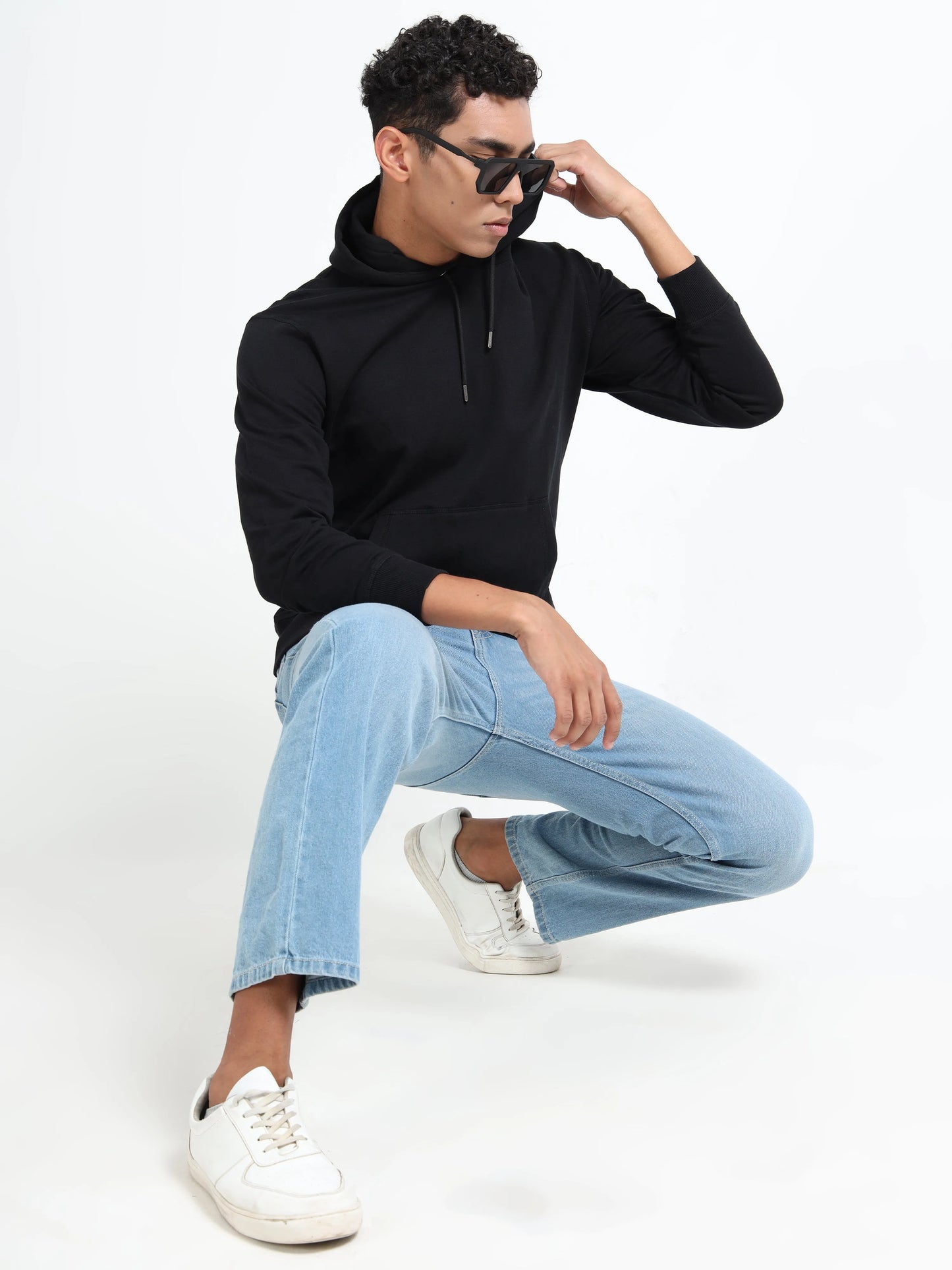 Men’s Cotton Hoodie - Black | PallyWear