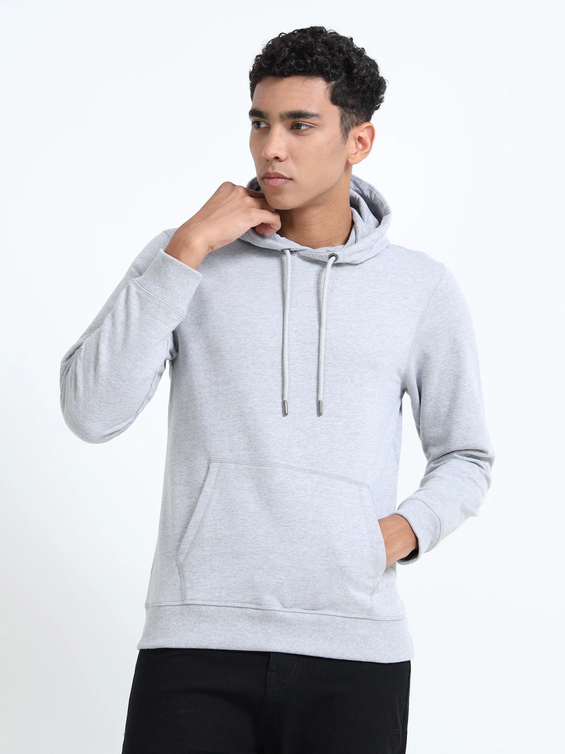 Men’s Cotton Hoodie - Grey | PallyWear