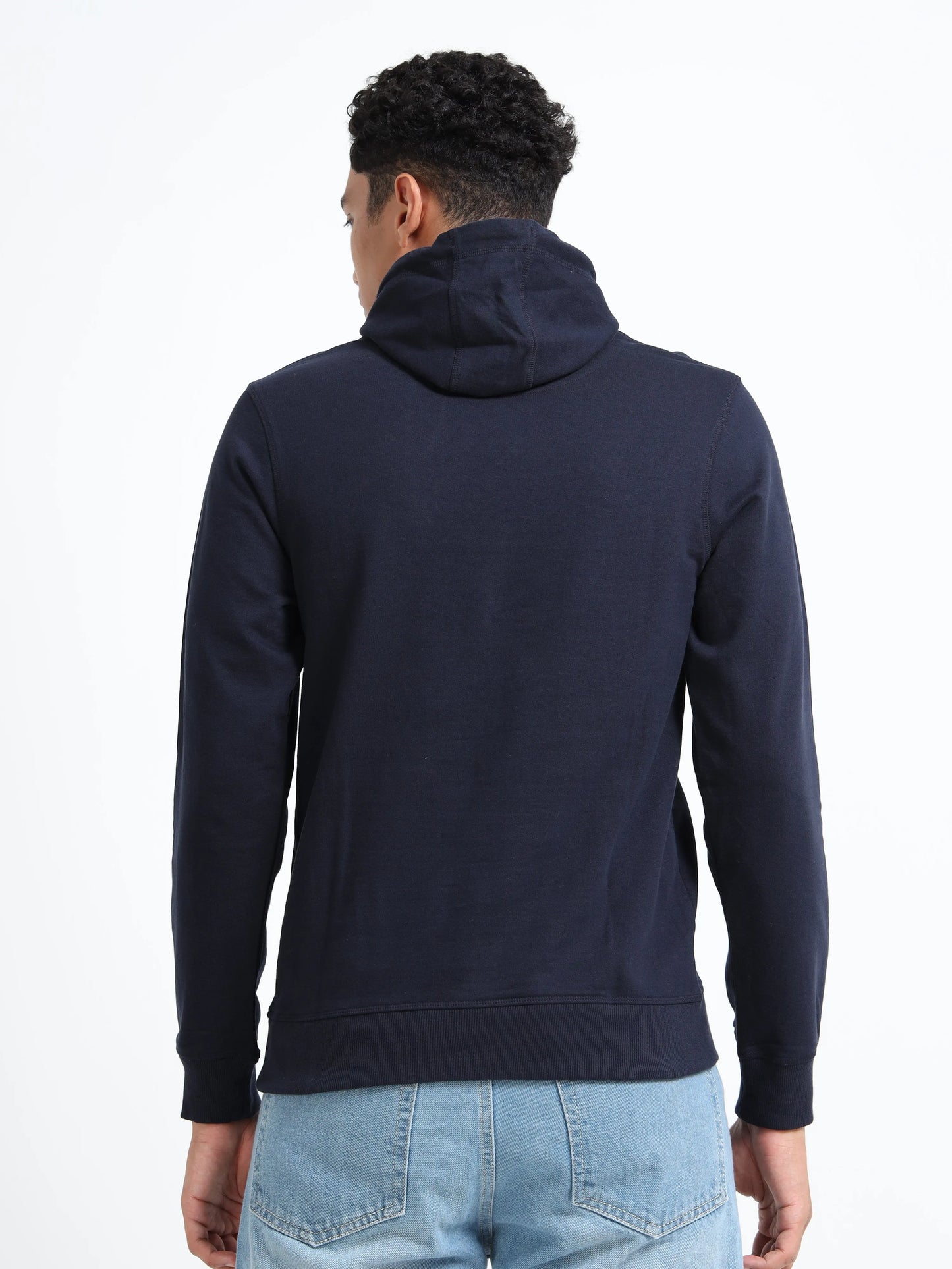 Men’s Cotton Hoodie - Navy Blue | PallyWear