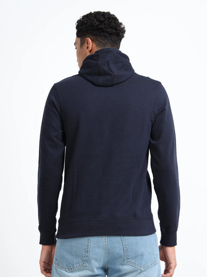 Men’s Cotton Hoodie - Navy Blue | PallyWear