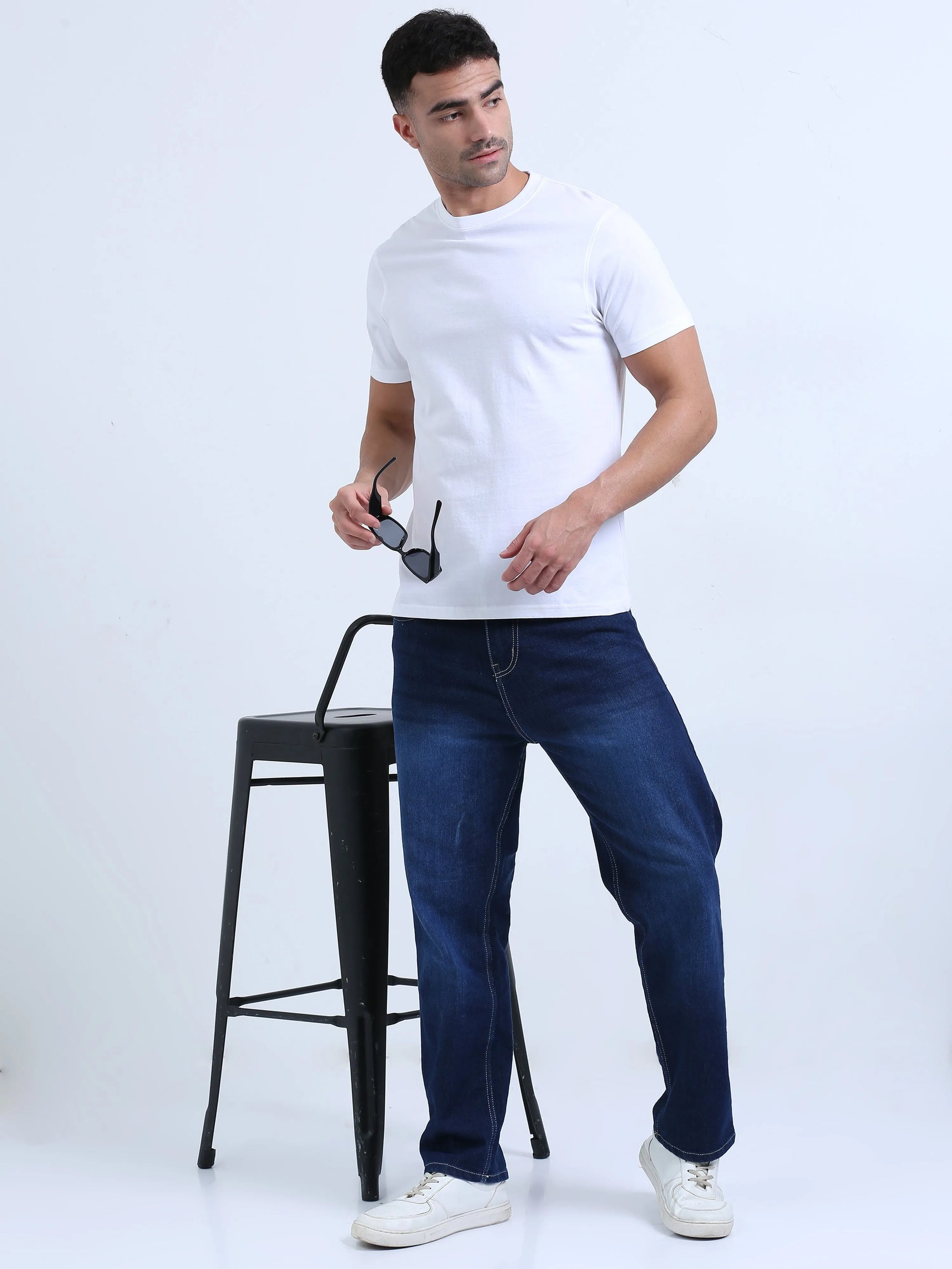 Men’s Cotton T-Shirt - White | PallyWear