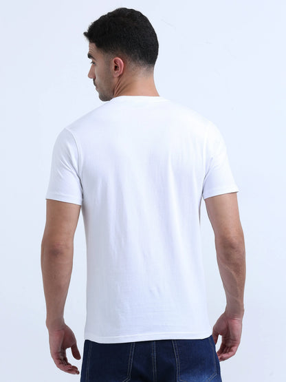Men’s Cotton T-Shirt - White | PallyWear
