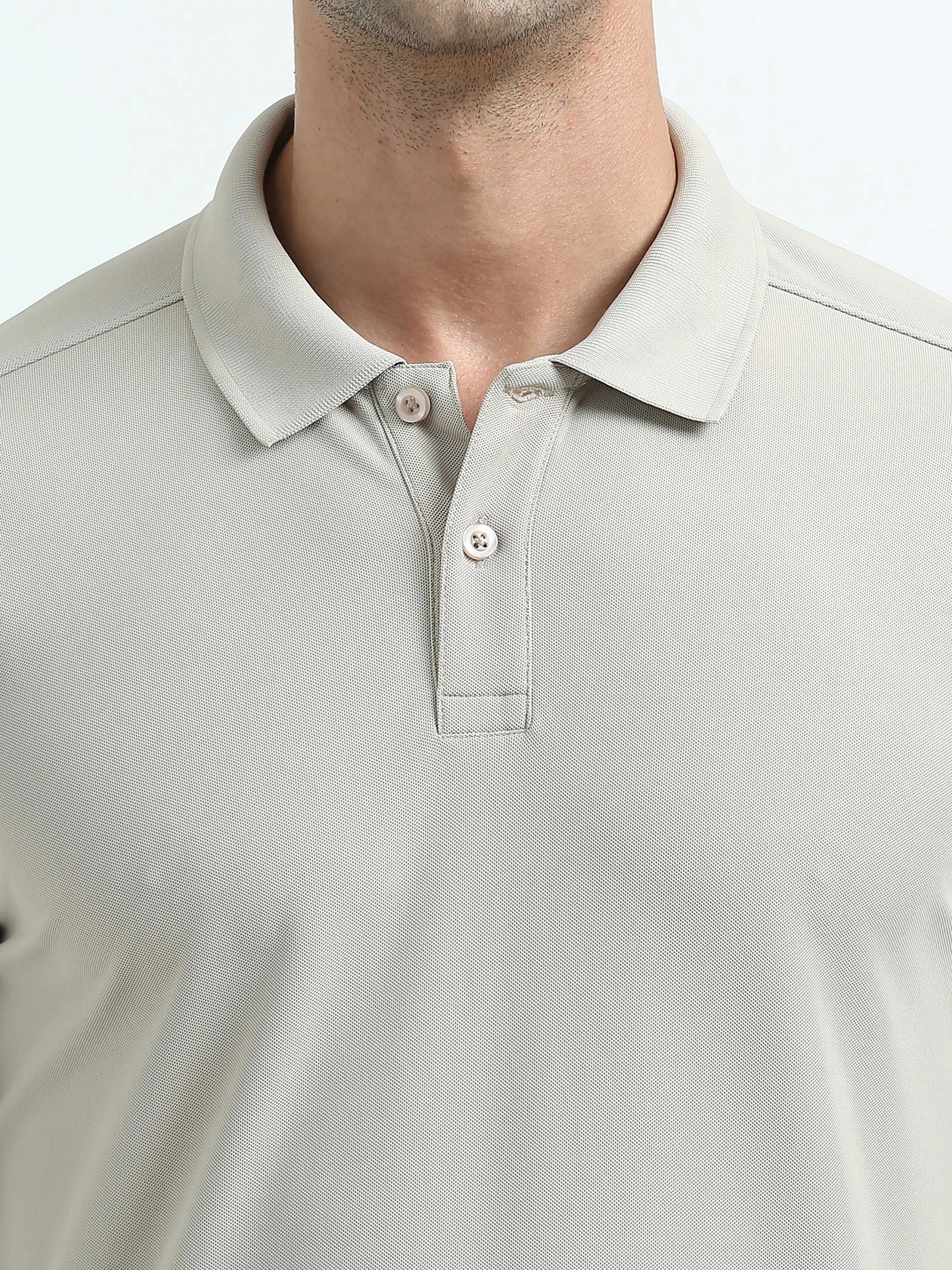 Men’s Everyday Performance Polo T-Shirt - Aluminium Grey | PallyWear