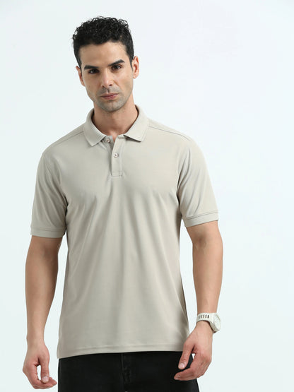 Men’s Everyday Performance Polo T-Shirt - Aluminium Grey | PallyWear