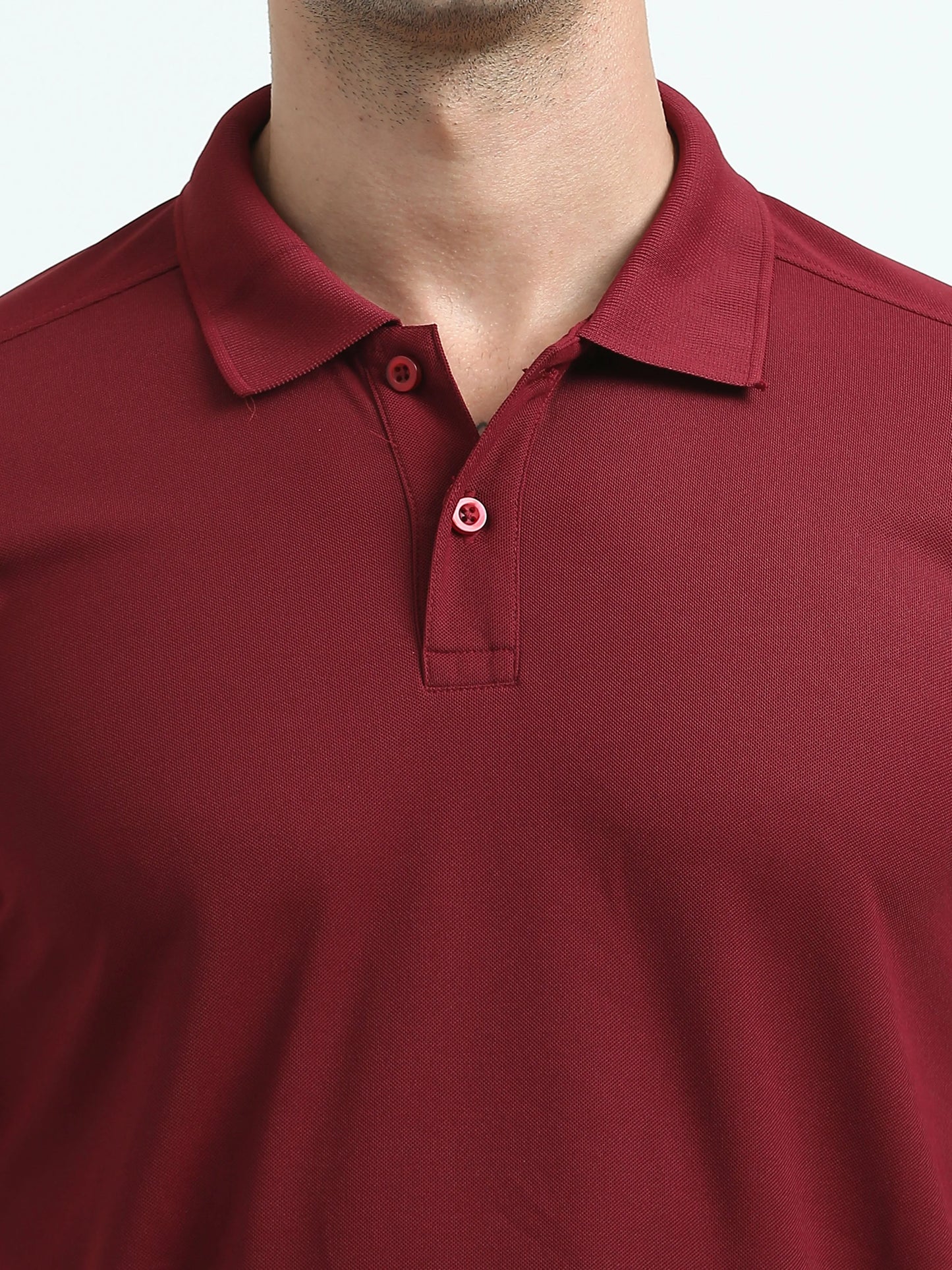 Men’s Everyday Performance Polo T-Shirt - French Wine | PallyWear