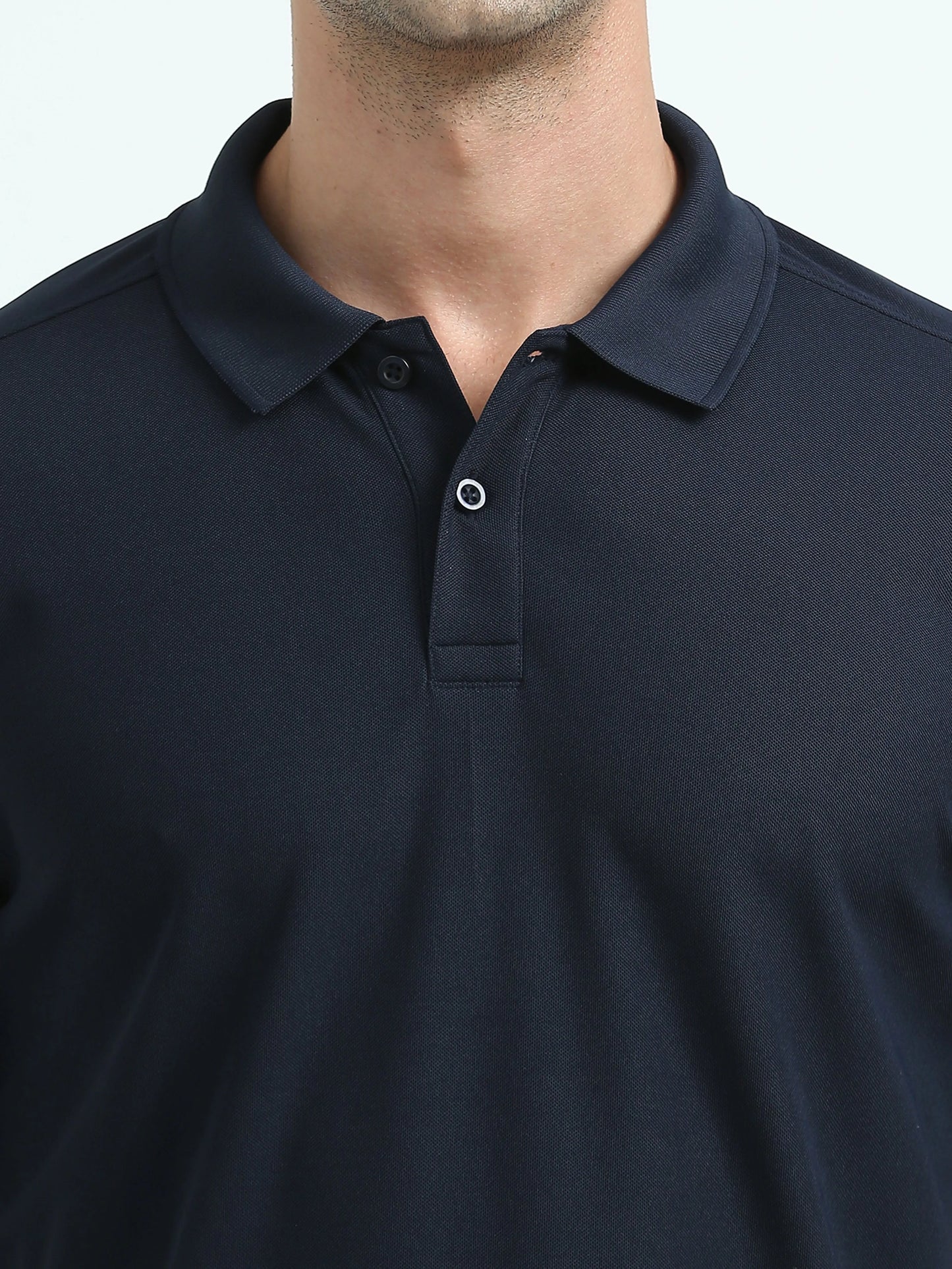 Men’s Everyday Performance Polo T-Shirt - Navy Blue | PallyWear