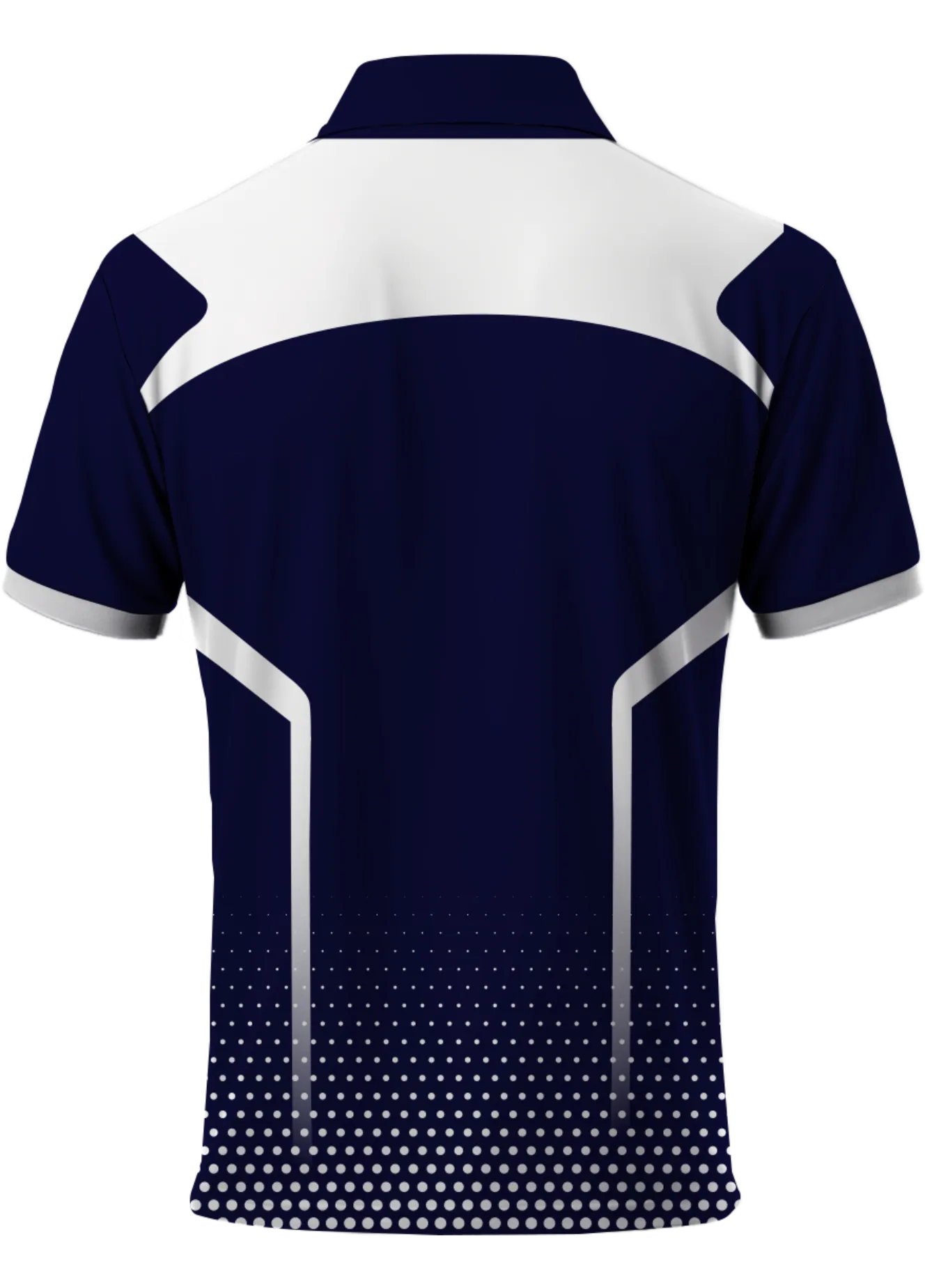 Performance Dry-Fit Sports T-Shirt - Black - Collar Neck | PallyWear