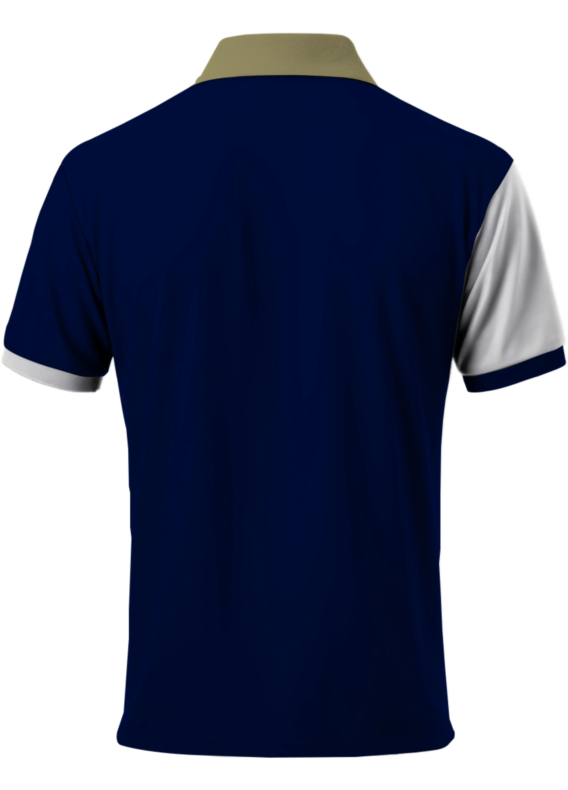 Performance Dry-Fit Sports T-Shirt - Blue - Collar Neck | PallyWear