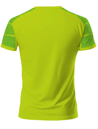 Performance Dry-Fit Sports T-Shirt - Green - Crew Neck | PallyWear