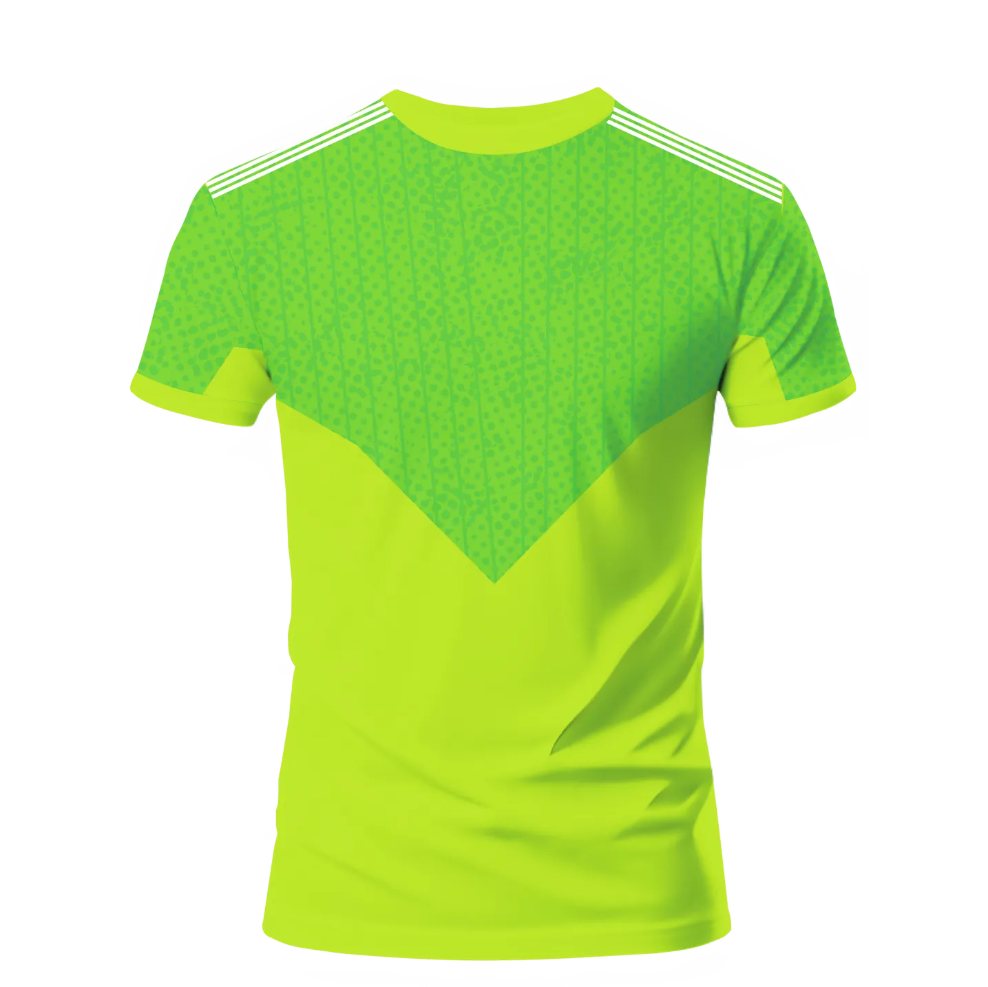 Performance Dry-Fit Sports T-Shirt - Green - Crew Neck | PallyWear
