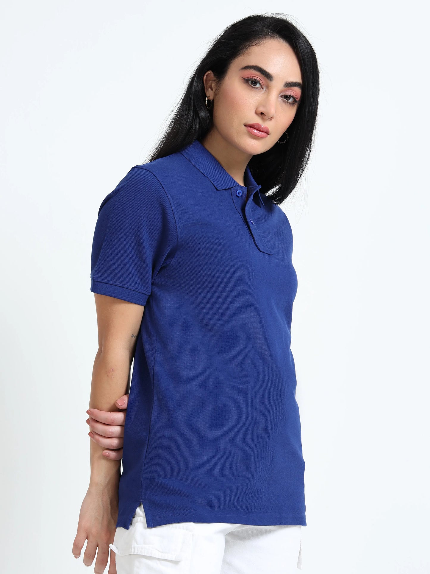 Women’s Comfort Cotton Polo - Blue | PallyWear