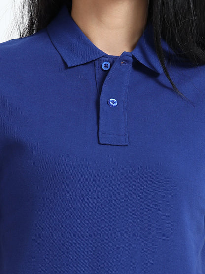 Women’s Comfort Cotton Polo - Blue | PallyWear