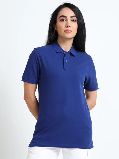 Women’s Comfort Cotton Polo - Blue | PallyWear