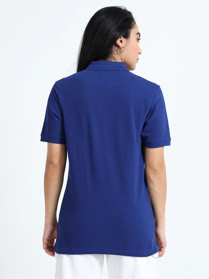 Women’s Comfort Cotton Polo - Blue | PallyWear