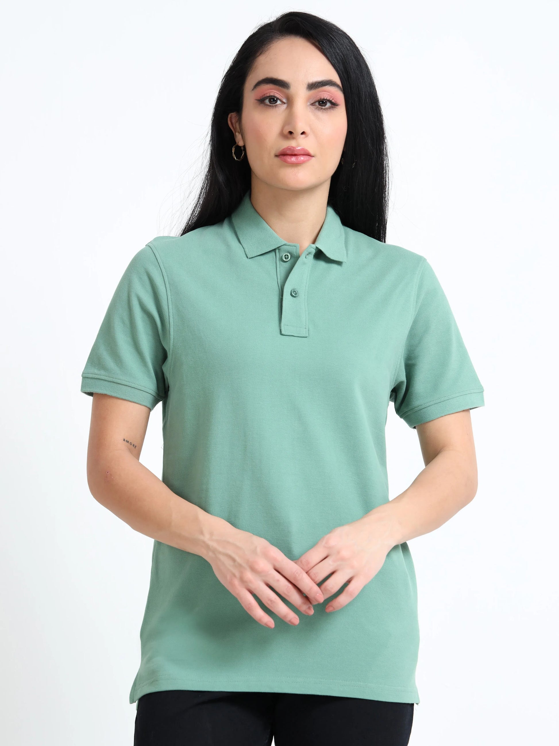 Women’s Comfort Cotton Polo - Green | PallyWear
