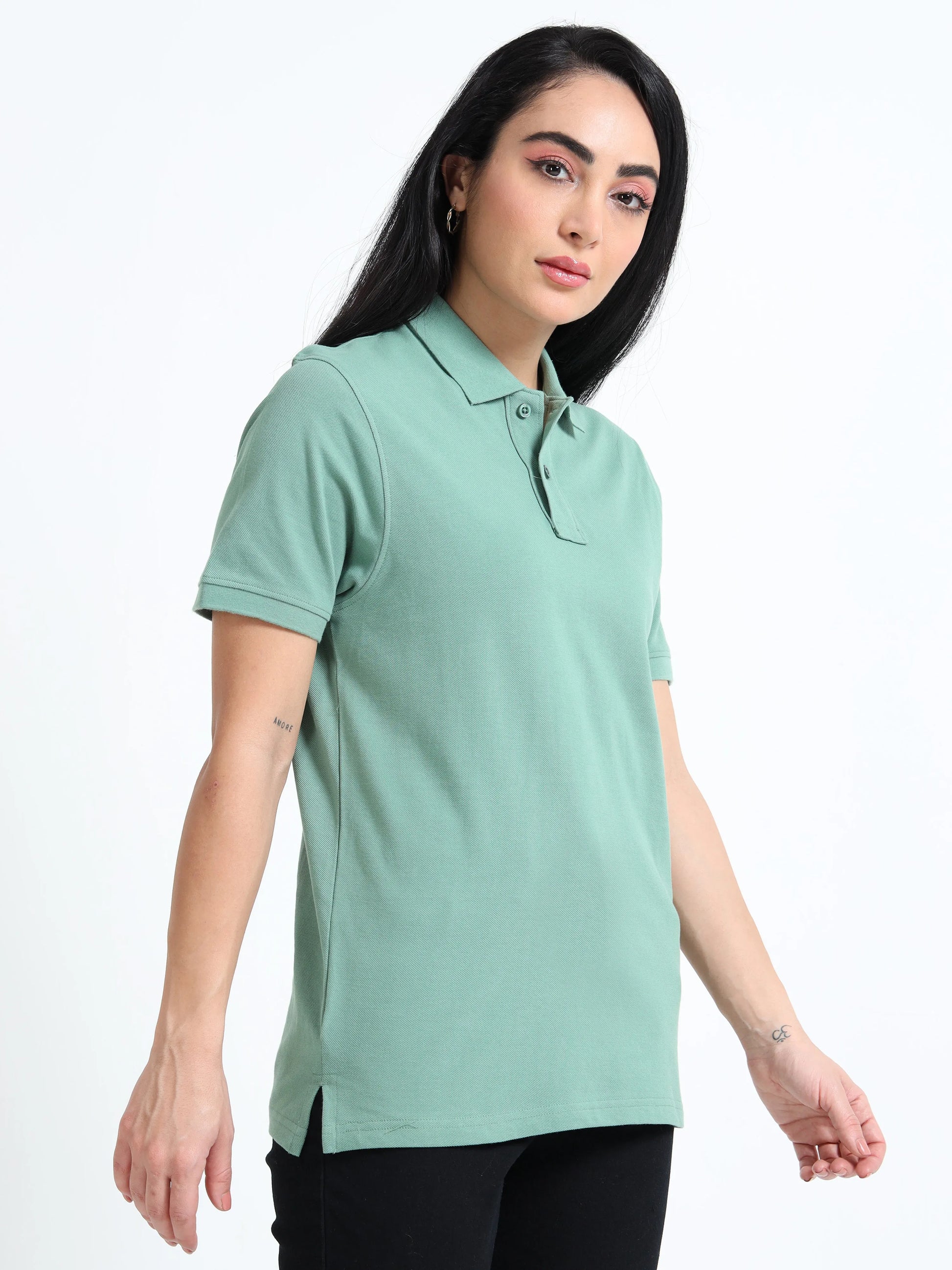 Women’s Comfort Cotton Polo - Green | PallyWear