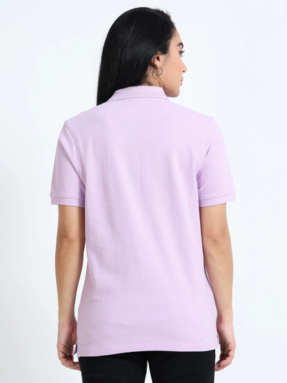 Women’s Comfort Cotton Polo - Lilac Purple | PallyWear