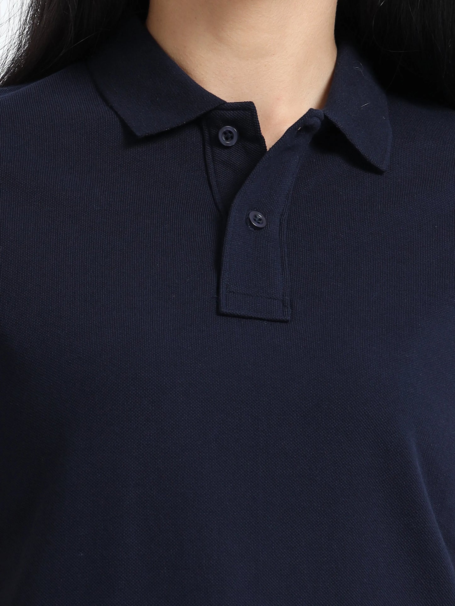 Women’s Comfort Cotton Polo - Navy Blue | PallyWear