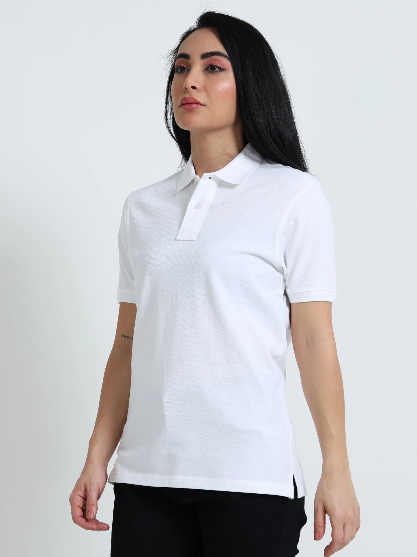 Women’s Comfort Cotton Polo - White | PallyWear