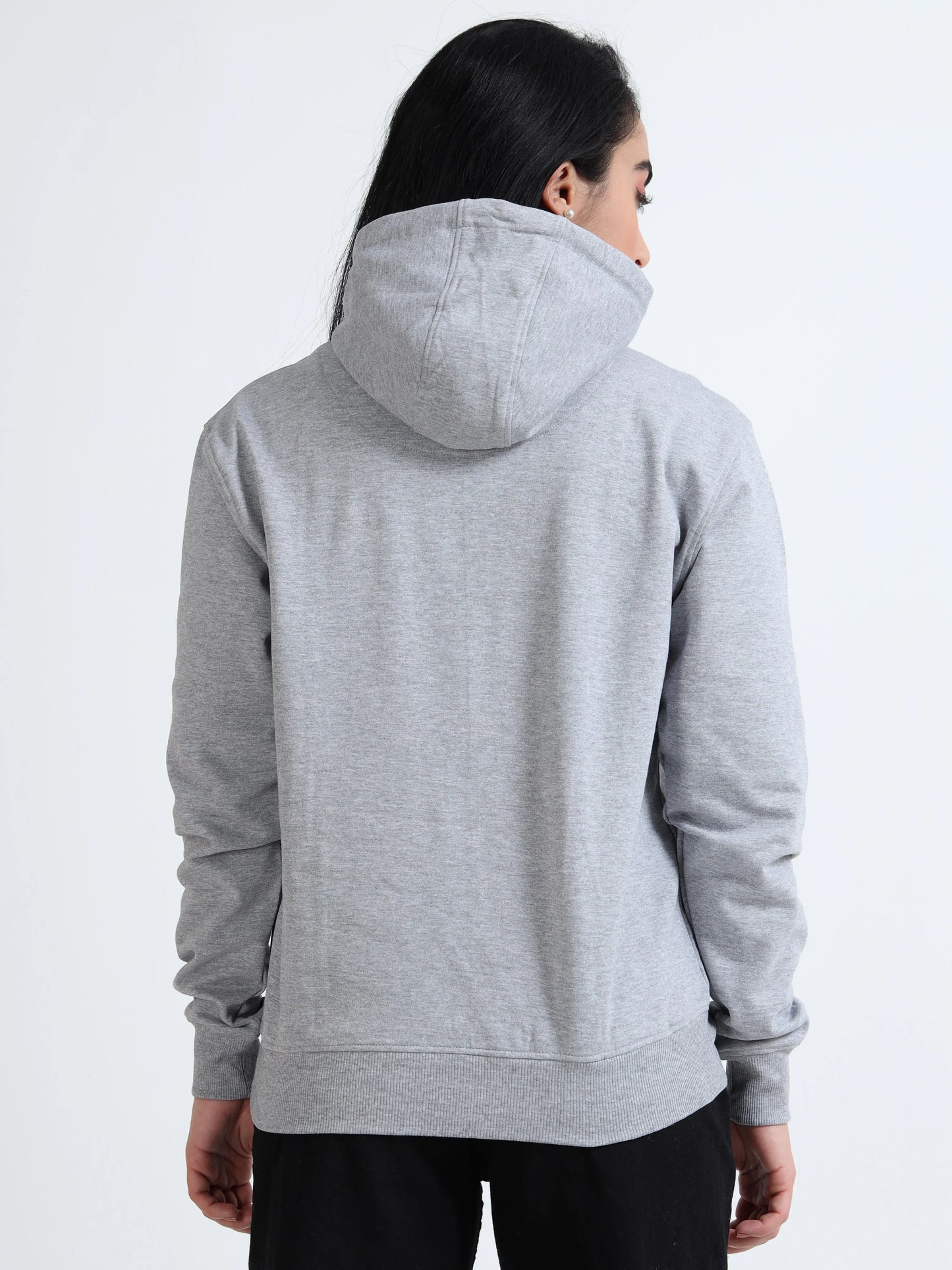 Women’s Cotton Hoodie - Light Grey (Regular Fit) | PallyWear