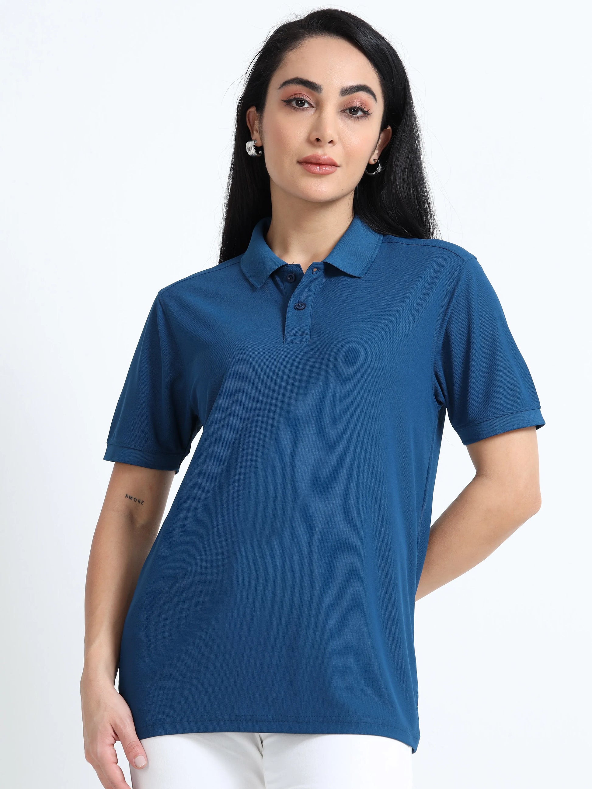 Women’s Everyday Polo T-Shirt - Blue | PallyWear