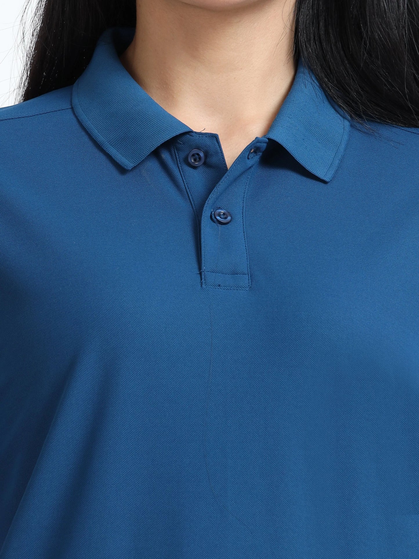 Women’s Everyday Polo T-Shirt - Blue | PallyWear