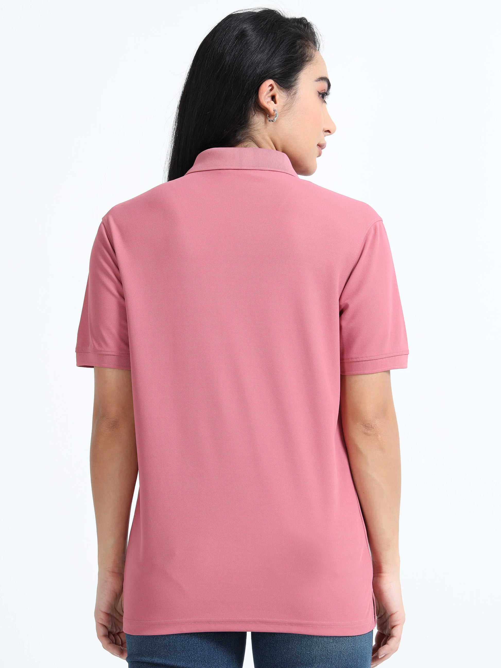 Women’s Everyday Polo T-Shirt - Pink | PallyWear
